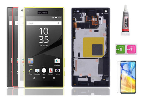 A Pantalla Lcd Con Marco For Sony Xperia Z5 Compact