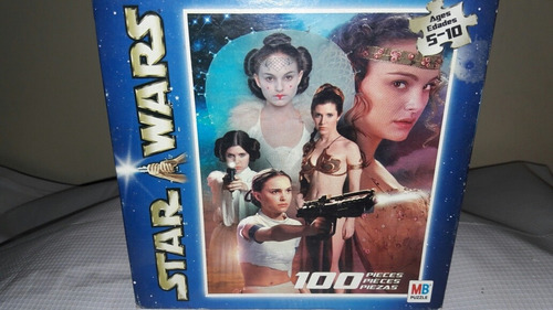 Star Wars Rompecabezas Puzzle. 2002 Hasbro. (Usado)