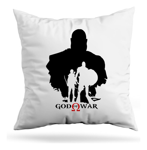 Cojin Deco God Of War Silueta  (d1216 Boleto.store)