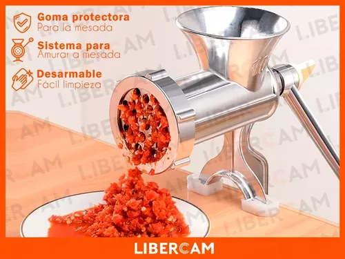 Picadora De Carne Manual Desarmable Cocina Aluminio Fundido