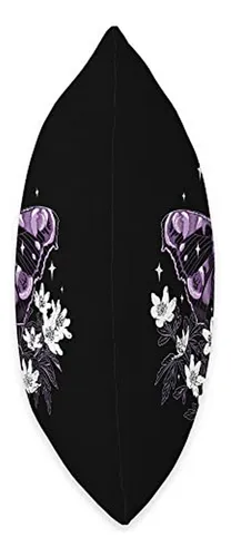 Cozy Butterfly & Anemone Spring Moth Throw Pillow