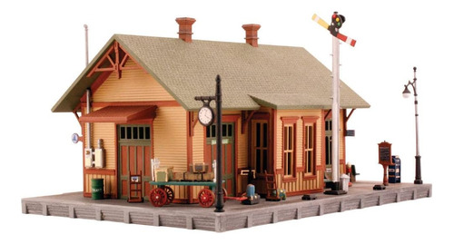 Estación De Maqueta De Woodland