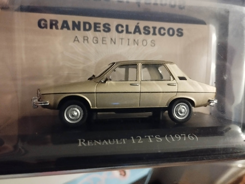 Renault 12 Colección Argentina 1 43  11cm Salvat  Ixo