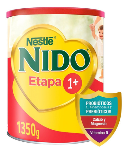 Leche En Polvo Nido Etapa 1+ Protectus Avanzado Tarro 1350g