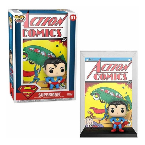 Funko Pop! Comic Covers - Action Comics - Superman #01