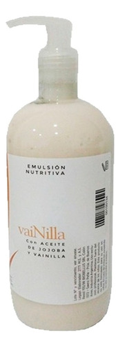  Emulsion Nutritiva De Vainilla Y Jojoba - Biobellus 500ml