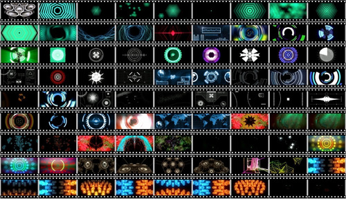 Flex T - 1032 Loops Efeitos Resolume Grand Vj Painel De Led
