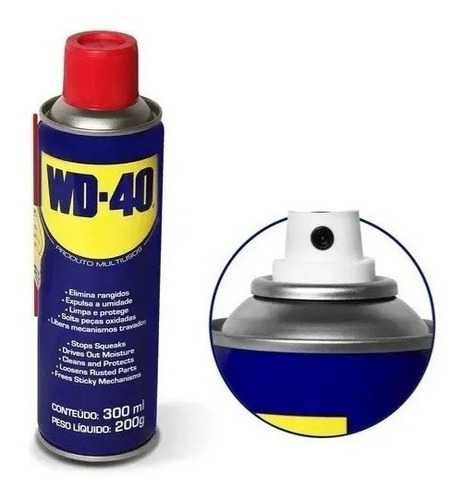 Imagem 1 de 3 de Wd40 Spray Desengripa Lubrifica 300ml