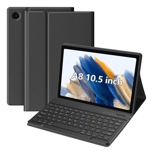Funda Para Teclado Galaxy Tab A8 2022, Galaxy A8 10.5 Con Te