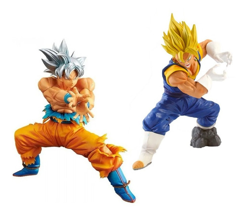 Imagen 1 de 3 de Figuras Set X2 Goku Y Vegito Dragon Ball Z. 