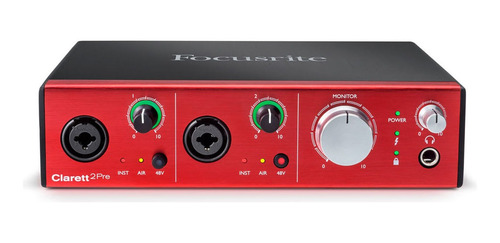 Imagem 3 de 4 de Interface De Áudio Focusrite Clarett Thunderbolt 2 Pré
