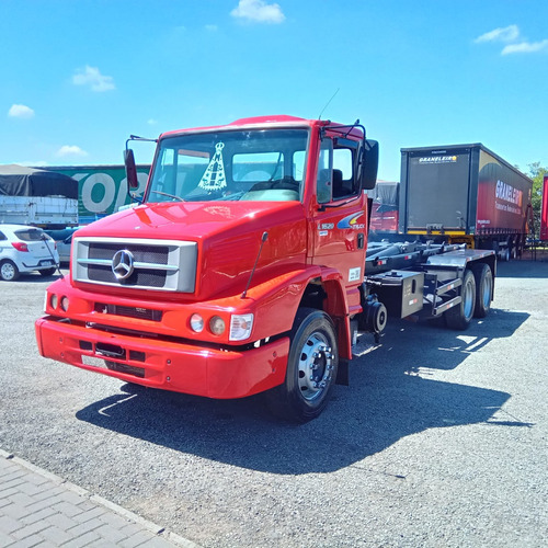 Mb 1620 05/05 Truck 6x2 Roll On Off / Vermelho