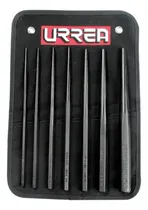 Comprar Juego De Punzones Guía Botador Largos, 7 Piezas Urrea 96a
