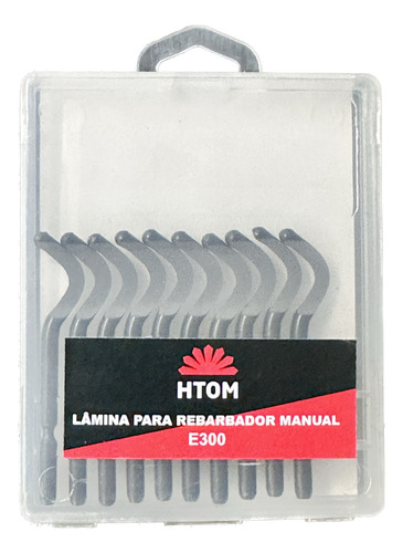 Kit 10 Lâminas E300 Aço Rápido Profissional Htom