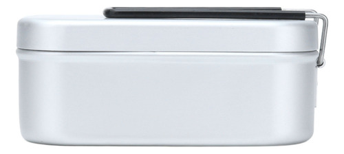 Recipiente De Almuerzo Portátil Rectangular Con Tapa De Alum