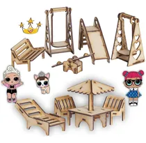 Comprar Muebles Lol Combo Plaza  Combo Verano Completo! Casita Casa