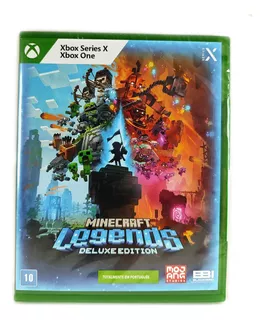 Minecraft Legends Xbox Series X E One Mídia Física Lacrada