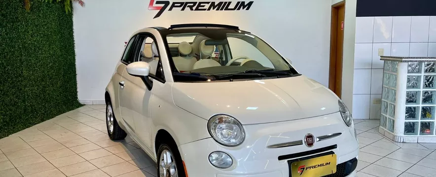 Fiat 500 Cabriolet 1.4 8v 4p Manual Top De Linha 2014