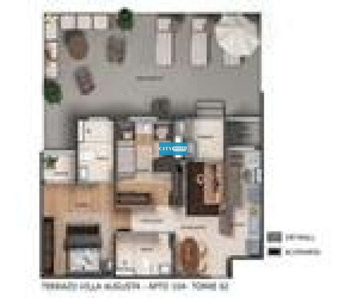 Imagem 10 de 15 de Aparamento 2 Dormitórios Com Suíte E Varanda Gourmet / Opções De Plantas De 52 A 63m² Vila Augusta - Sp1873