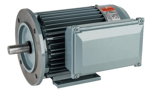 Motor Czerweny Monofásico 3 Hp 1500 Rpm Alto Par Bridado B35