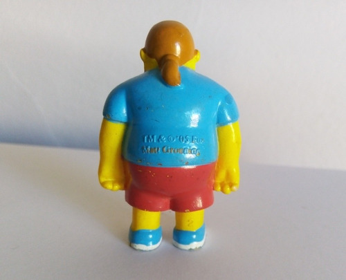 Muñeco Los Simpson Vendedor De Cómics Colección Jack Grande (Usado)