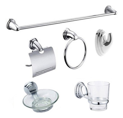 Accesorios Para Baño Flowater Sofy Set 6 Piezas