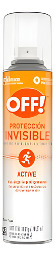 Off! Invisible Active Aerosol Deportes Niños No Graso 9hs
