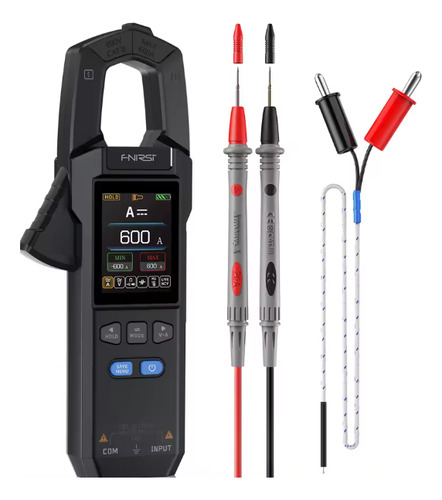Pinza Digital Color Recargable Graficadora Con Multimetro