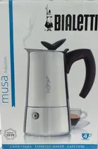 Comprar Cafetera Bialetti Musa Inducción Acero Inoxidable 4tzs Italy
