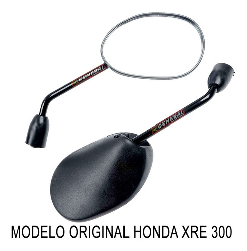 Imagem 1 de 1 de Espelho Retrovisor (par) Moto Honda Xre 300 2009/18