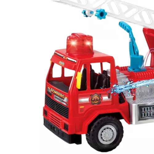 Caminhão Bombeiro Fire Com Bomba De Água - Magic Toys 5044 - Babu