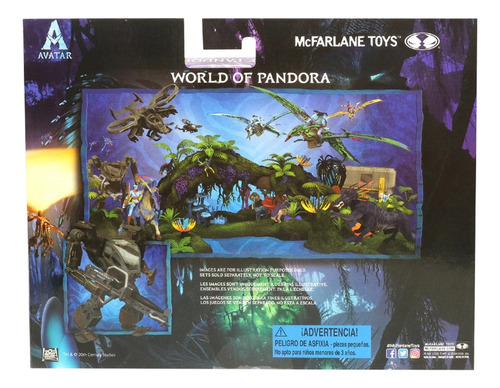 Avatar Amp Suit And Colonel Miles Quaritch 10cm Mcfarlane (Usado)
