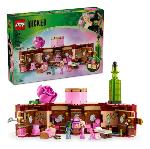 Juguete Coleccionable Lego Wicked Glinda & Elphaba's Dormito