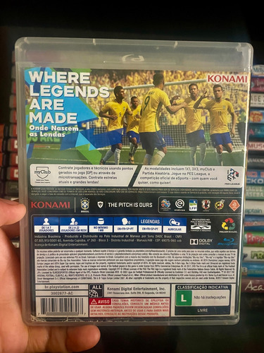 Pes 2018 Ps3 Físico (Usado)