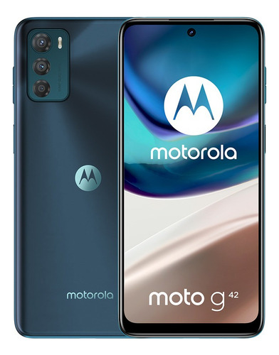 Celular Moto G42 6.4'' 4gb 128gb Android 12 Color Verde Atlántico - Aceptable (Reacondicionado)