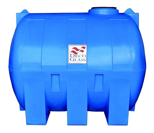 Tanque De Agua Horizontal 2000 Litros Cisterna Decoglass