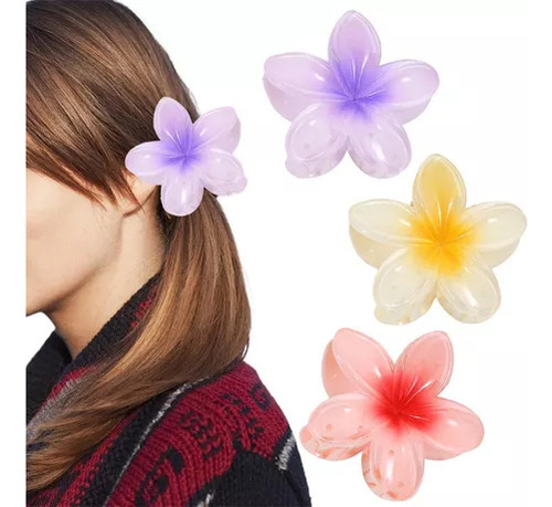 Pinza Para El Pelo Con Forma De Flor, Pinza Para El Pelo P