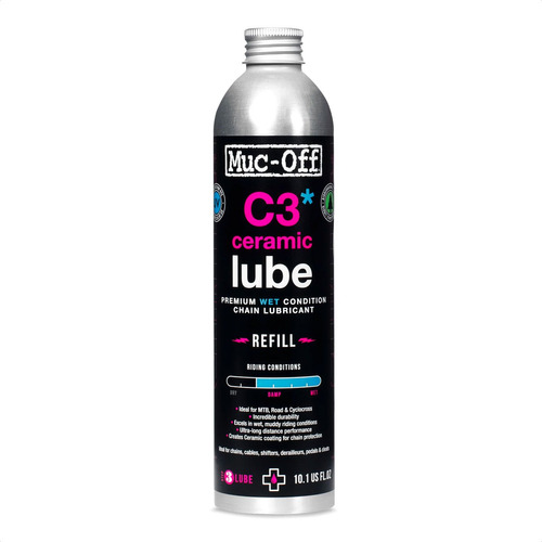 Lubricante Muc-off C3 Ceramic Lube Wet 300ml - Epic Bikes