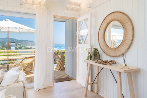 Venta Casa En Centro De Cachagua Con Vista A Mar