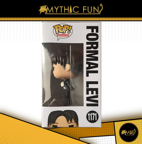 Funko Pop Attack On Titan - Formal Levi 1171 Special Edition (Usado)