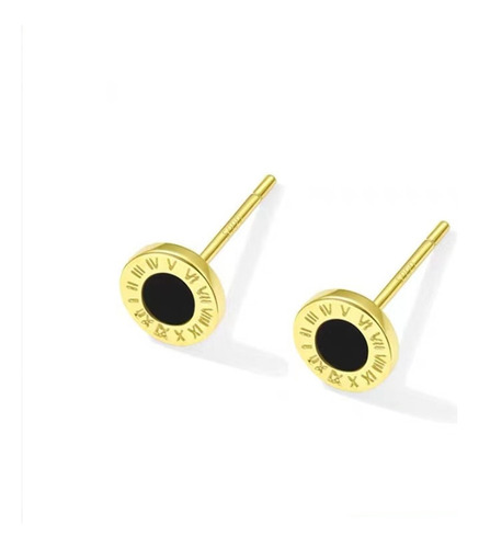 Aretes Mujer De Broquel Arracadas Joyeria Mujer Regalos