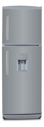 Heladera Bambi 364 Lts 2f 1800pd Plata C/freezer Y Dispenser Color Simil acero