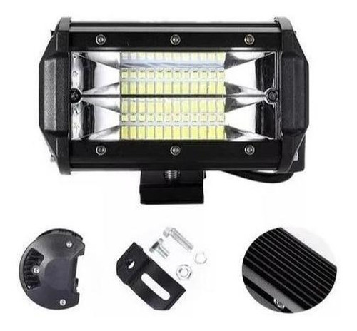 Imagen 1 de 3 de Foco Neblineros Led 72w Blanco Expansión Auto Moto