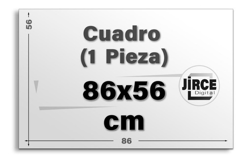 Cuadro Decorativo Moderno Ciudad De Noche Jd-0388 M Cuadro 86x56 Cm Sin Marco