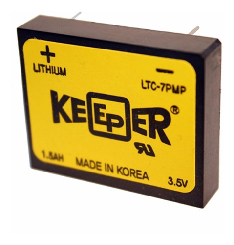 2pcs Eagle Picher Ltc-7pmp 3.5v 1500 Mah Battery Keeper