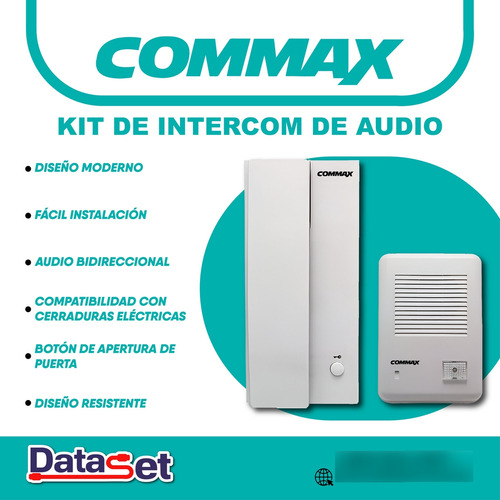 Kit Intercom De Auido