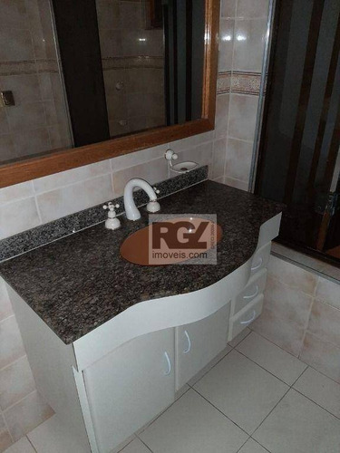 Apartamento Com 4 Dormitórios À Venda, 240 M² Por R$ 1.500.000,00 - Pompéia - Santos/sp - Ap2443