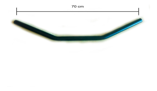 Manillar Recto Drag Bar Negro Para Harley Davidson 1 PuLG