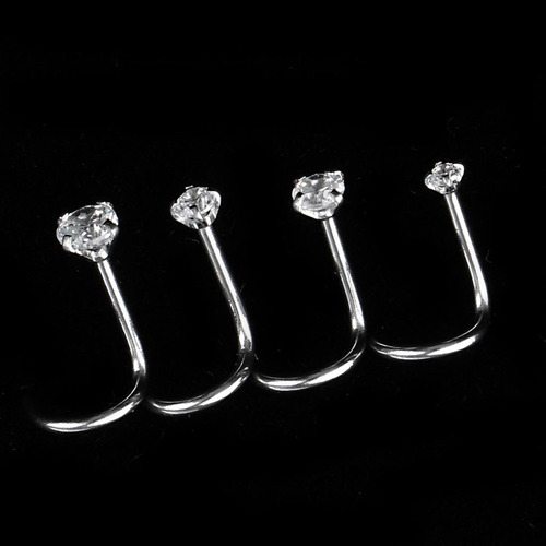 Paquete De 4 Piezas De Plata Tornillo De De De Perno