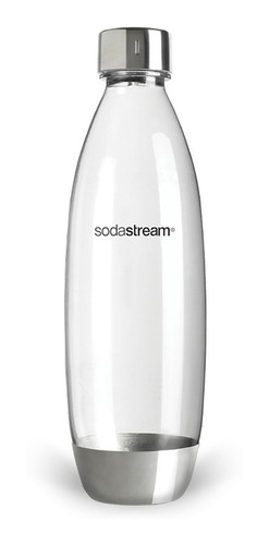 Botella 1 Litro Metal Fuse Sodastream Metal Gris